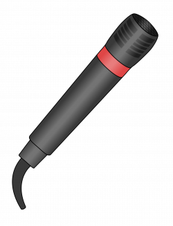 Clipart - Simple Microphone