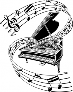 Piano Key Images - Cliparts.co | music | Piano music, Music ...