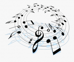 Musical Clipart Swirl - Music Clip Art , Transparent Cartoon ...
