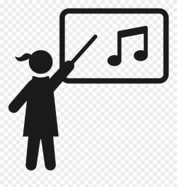 Transparent Teacher Music Clip Royalty Free Download - Music ...