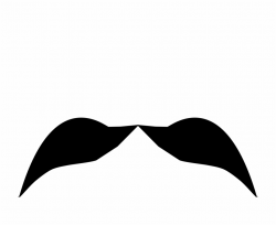 Moustache Clipart Big Mustache - Clear Background Free PNG ...