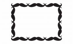 Moustache Clipart Border - Moustache Page Border ...