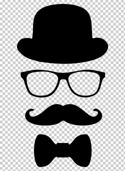 Moustache Top Hat Glasses Bow Tie PNG, Clipart, Artwork ...