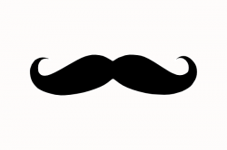 Mustache clip art - vector | Clipart Panda - Free Clipart Images