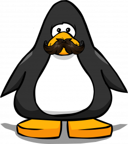 Image - Curly Mustache from a Player Card.PNG | Club Penguin Wiki ...