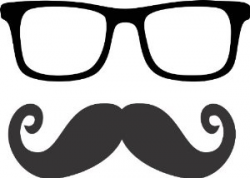 Nerd Glasses With Mustache | Clipart Panda - Free Clipart Images