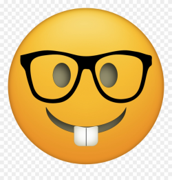 Dictionary Clipart Glass - Emoji Nerd - Png Download (#89205 ...