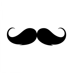 93+ Handlebar Mustache Clip Art | ClipartLook
