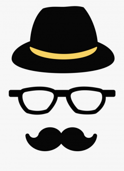 Hipster Mustache Clipart Png , Transparent Cartoon, Free ...