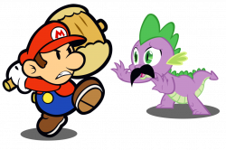 376756 - angry, artist:spikesmustache, crossover, mario, moustache ...