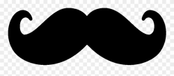 Moustache Png Pic - Mustache Templates Clipart (#4149124 ...