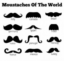 Types of mustaches! I like the Italian one!!!! | Random in ...