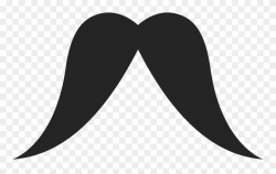 Old Clipart Mustache Jpg Royalty Free Library - Moustache ...