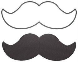 Free Mustache Outline, Download Free Clip Art, Free Clip Art ...