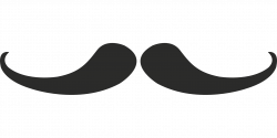 Grey Moustaches Template | Free Printable Papercraft Templates