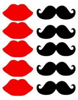 Template - ClipArt Best - ClipArt Best | Lips | Mustache ...