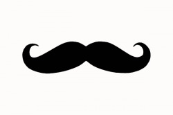 Black Mustache Clip Art at Clker.com - vector clip art ...