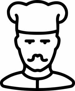 Cook Human Avatar Mustache Svg Png Icon Free Download (#508654 ...