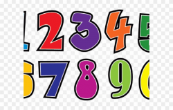 Numbers Clipart Eye - Numbers Clip Art - Png Download ...