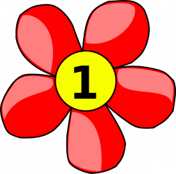 Counting Flower Clip Art at Clker.com - vector clip art online ...
