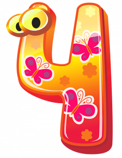 Cute Numbers | Gallery Free Clipart Picture… Decorative ...