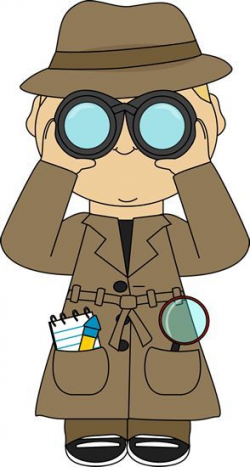 Inspector Clip Art, Also can be used for Boxtops Collection ...