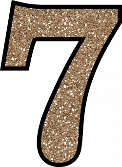 Glitter Without The Mess! Free Digital Printable Glitter Numbers 0 ...
