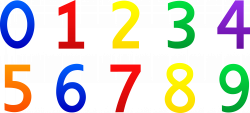 Top Of Jumbled Numbers Clipart | Letters Format