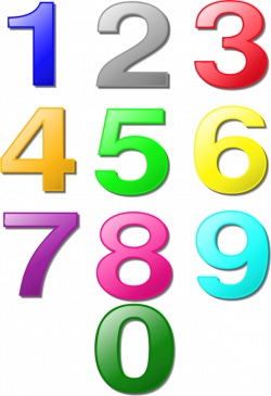 28+ Collection of Numerical Numbers Clipart | High quality, free ...