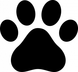 dog-paw.png - use for a guide for a paw patrol paw print cupcake ...