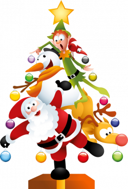 Christmas tree clip art clip choinka tree wall clipartcow ...