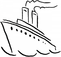 cruise ship clip art black and white 1195428129898623692johnny ...