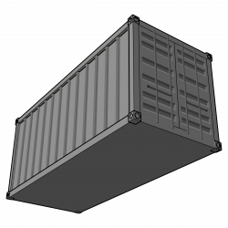 Clipart - Cantocore Shipping Container