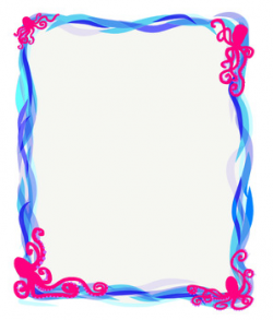 Ocean Theme Frames and Clipart Images