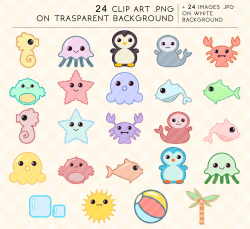 Image result for kawaii sea creatures | summer bus decor ...