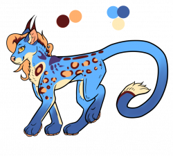 OPEN] Ocean Themed Ocelot x Caracal Point Adopt by Chaos-Creature on ...