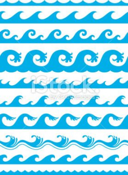 seamless ocean wave pattern | Her Sanctuary | Wave ...