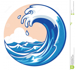 68+ Ocean Wave Clipart | ClipartLook