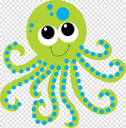 Green and blue octopus , Deep sea creature Aquatic animal ...