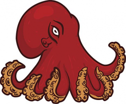 Amazon.com: Simple Cute Ocean Creature Octopus Cartoon Vinyl ...