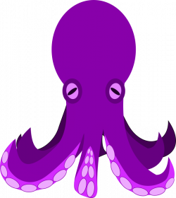Octopus Cartoon Clip Art | The Pink Octopus Studio | Pinterest