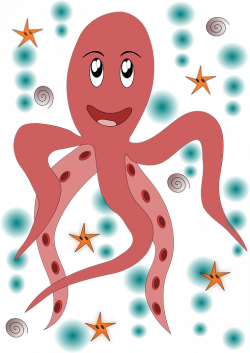 Cute Octopus Cliparts#4615309 - Shop of Clipart Library
