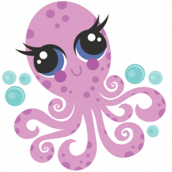 Octopus SVG scrapbook cut file cute clipart files for ...