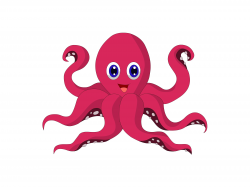 octopus clipart | beach | Octopus drawing, Octopus images ...