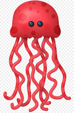 Octopus Cartoon clipart - Octopus, Jellyfish, Nose ...