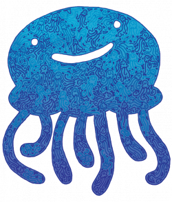 Jellyfish doodle GIF! by pikajane on DeviantArt