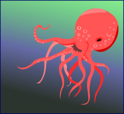 Public Domain Clip Art Image | Octopus | ID: 13929244816482 ...