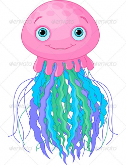 Jellyfish | Linda school | Jellyfish, Clip art, Cute octopus