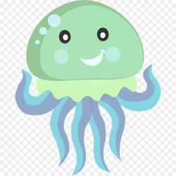 Octopus Cartoon clipart - Jellyfish, Octopus, Fish ...