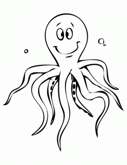 Cartoon Octopus Pictures For Kids - Clip Art Library